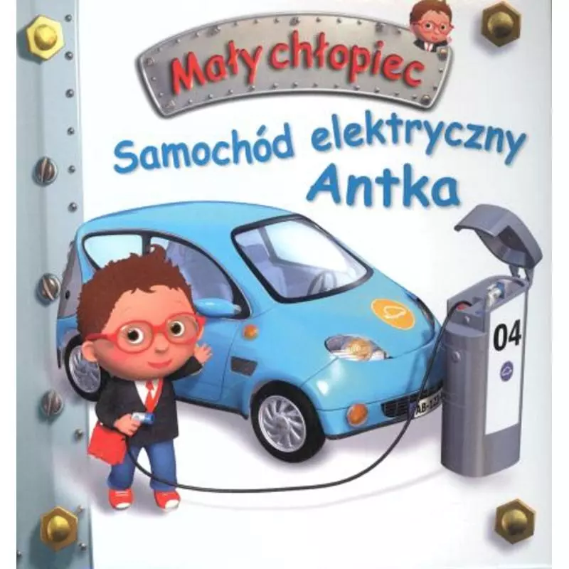 SAMOCHÓD ELEKTRYCZNY ANTKA. MAŁY CHŁOPIEC - Olesiejuk