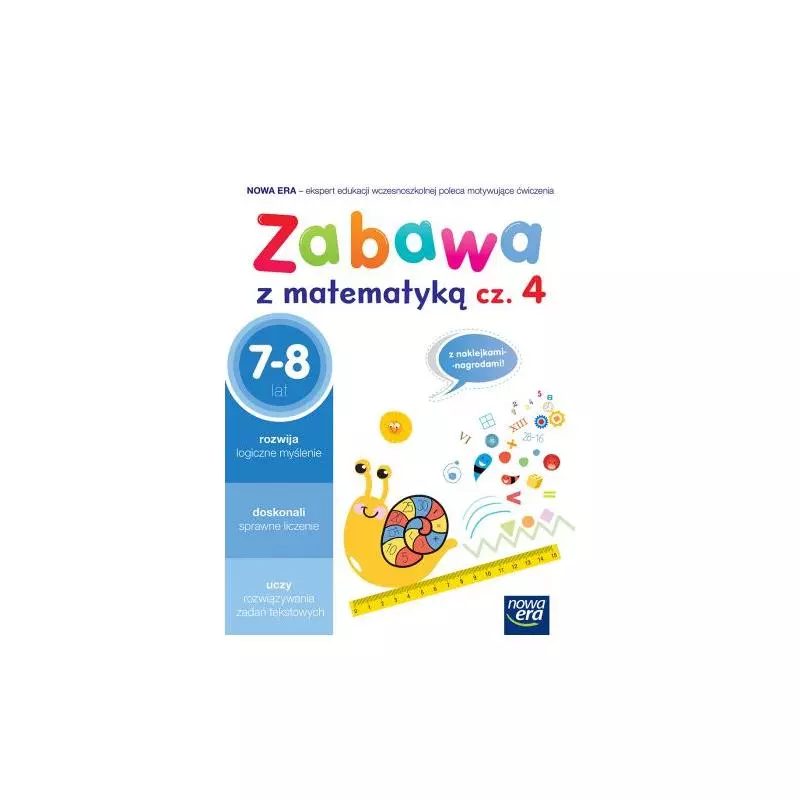 SZKOŁA NA MIARĘ ZESZYT ĆWICZEŃ ZABAWA Z MATEMATYKĄ CZĘŚĆ4 7-8 LAT - Nowa Era