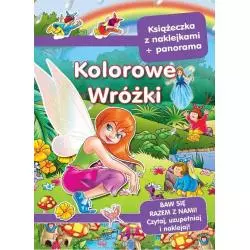 KOLOROWE WRÓŻKI. PANORAMY Z NAKLEJKAMI - Arti