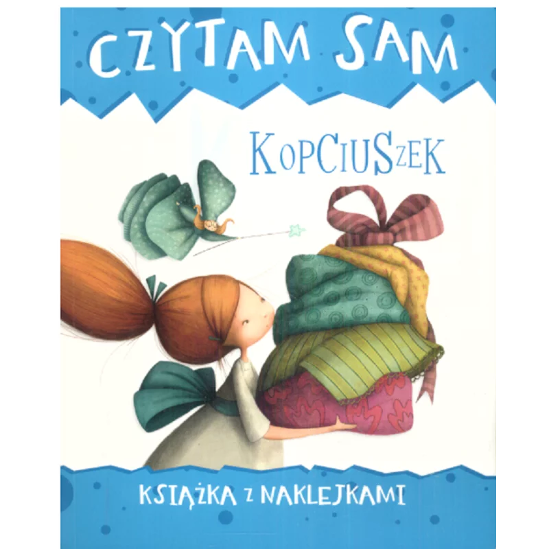 KOPCIUSZEK. CZYTAM SAM. KSIĄŻKA Z NAKLEJKAMI - Olesiejuk