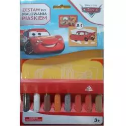 DISNEY AUTA ZESTAW DO MALOWANIA PIASKIEM 2W1 3+ - Joinco