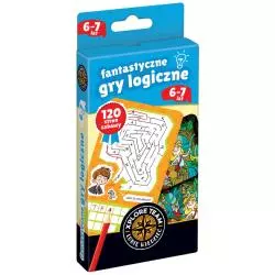 FANTASTYCZNE GRY LOGICZNE 6-7 LAT - Bright Junior Media