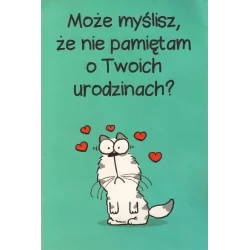 KARNET URODZINOWY Z KOPERTĄ