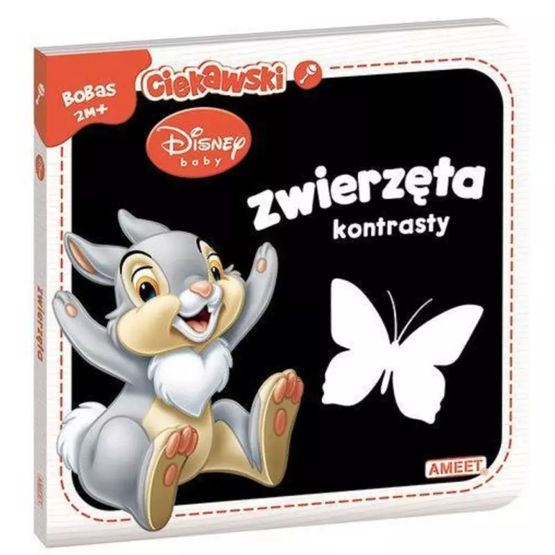 DISNEY BABY ZWIERZĘTA KONTRASTY 2M+ - Ameet