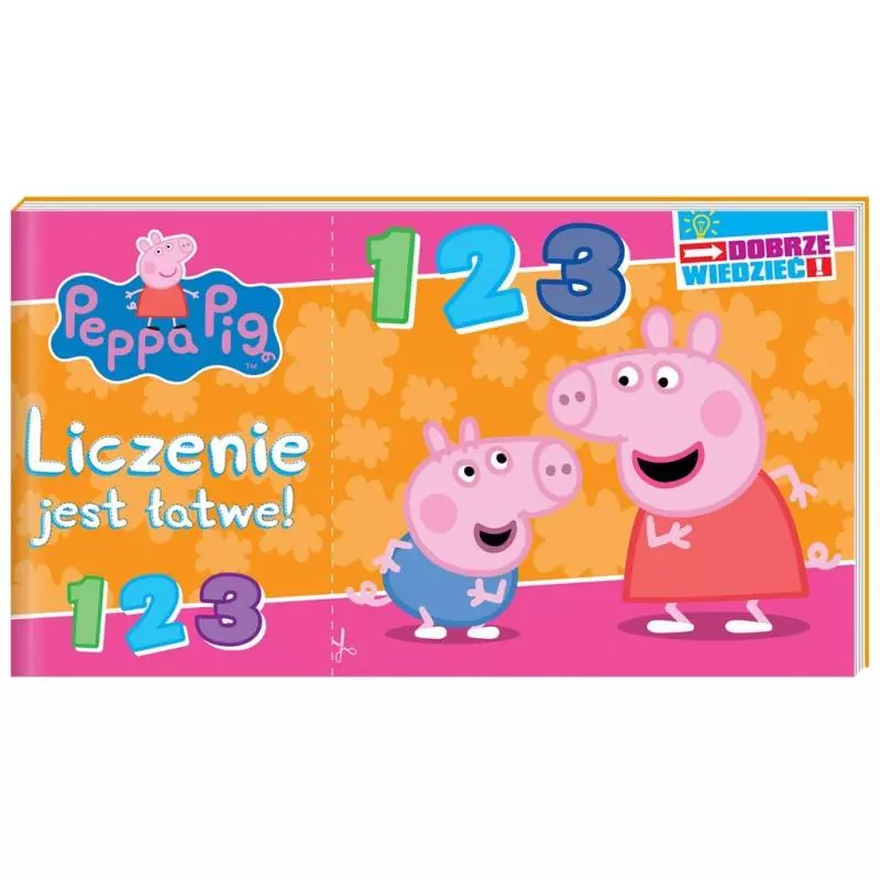 ŚWINKA PEPPA. DOBRZE WIEDZIEĆ! LICZENIE JEST ŁATWE - Media Service Zawada