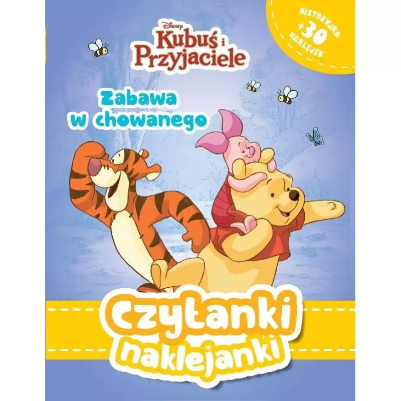 DISNEY KUBUŚ I PRZYJACIELE. ZABAWA W CHOWANEGO. CZYTANKI NAKLEJANKI - Olesiejuk