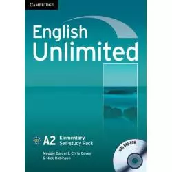 ENGLISH UNLIMITED. ELEMENTARY SELF-STUDY PACK A2 - Cambridge University Press