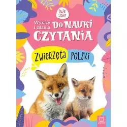 ZWIERZĘTA POLSKI. WYRAZY I ZDANIA DO NAUKI CZYTANIA. DUŻE LITERY - Aksjomat