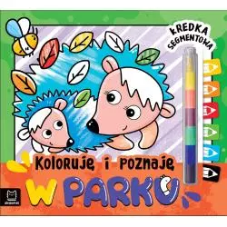 W PARKU. KOLORUJĘ I POZNAJĘ + KREDKA SEGMENTOWA - Aksjomat