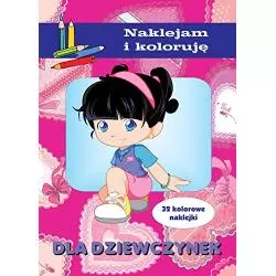 NAKLEJAM I KOLORUJĘ DLA DZIEWCZYNEK - Olesiejuk