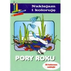 NAKLEJAM I KOLORUJĘ PORY ROKU - Olesiejuk