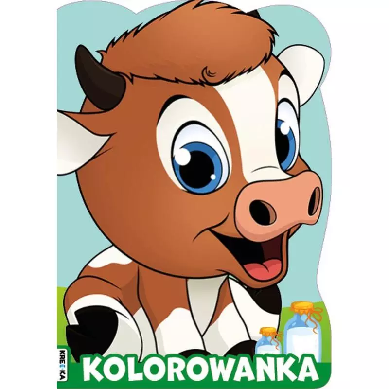 KOLOROWANKA KRÓWKA - Kredka