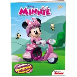 DISNEY MINNIE. KOLOROWANKA Z NAKLEJKAMI 3+ - Olesiejuk