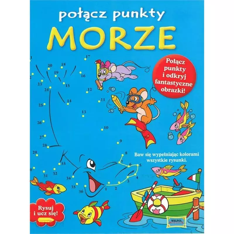 MORZE. POŁĄCZ PUNKTY I ODKRYJ FANTASTYCZNE OBRAZKI - Welpol Adventure