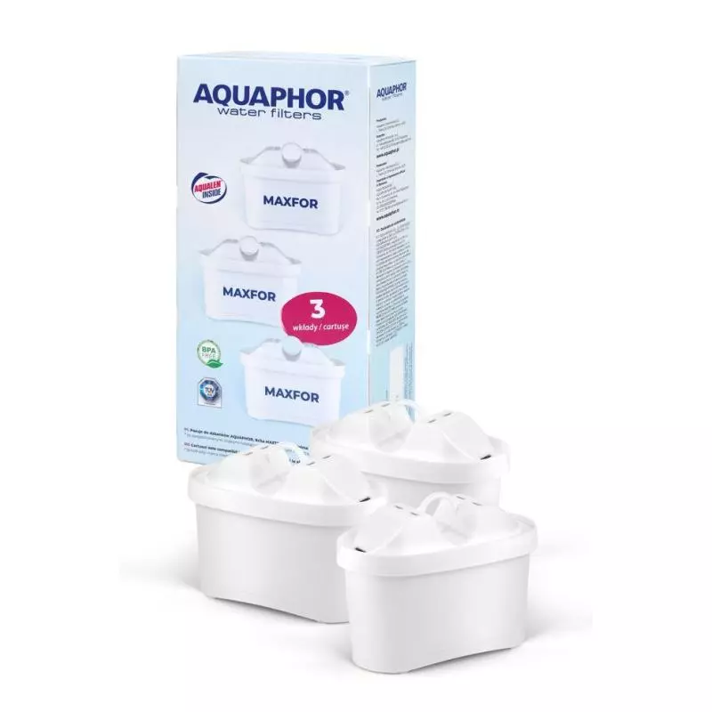 3 X WKŁAD FILTRUJĄCY DO DZBANKA AQUAPHOR B100-25 BRITA DAFI MAXFOR - Aquaphor 3 X WKŁAD FILTRUJĄCY DO DZBANKA AQUAPHOR B100-25 BRITA DAFI MAXFOR - Aquaphor