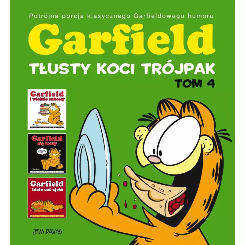 TŁUSTY KOCI TRÓJPAK. GARFIELD 4 - Egmont TŁUSTY KOCI TRÓJPAK. GARFIELD 4 - Egmont