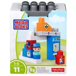 MEGA BLOKS KLOCKI KOMISARIAT POLICJI 11 ELEMENTÓW FISHER PRICE 1+ - Mattel