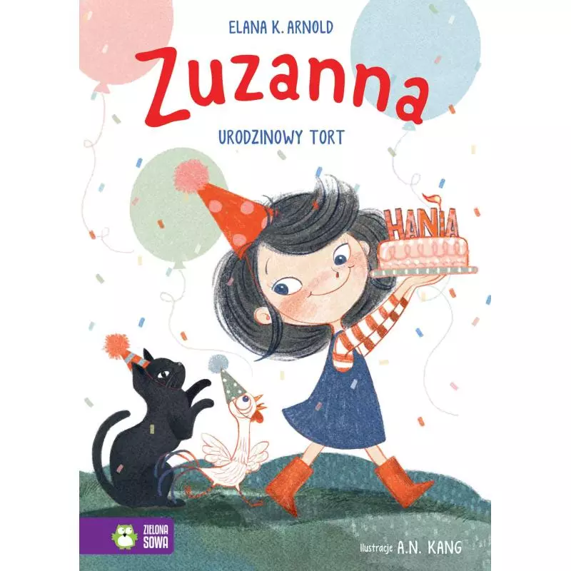 ZUZANNA. URODZINOWY TORT - Zielona Sowa