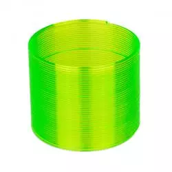 SPRĘŻYNA SLINKY PLASTIKOWA ZIELONA 5+ - Slinky