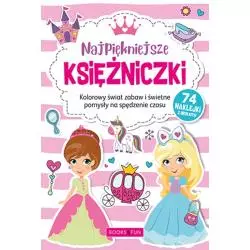 NAJPIĘKNIEJSZE KSIĘŻNICZKI. KSIĄŻECZKA Z NAKLEJKAMI - Books and Fun