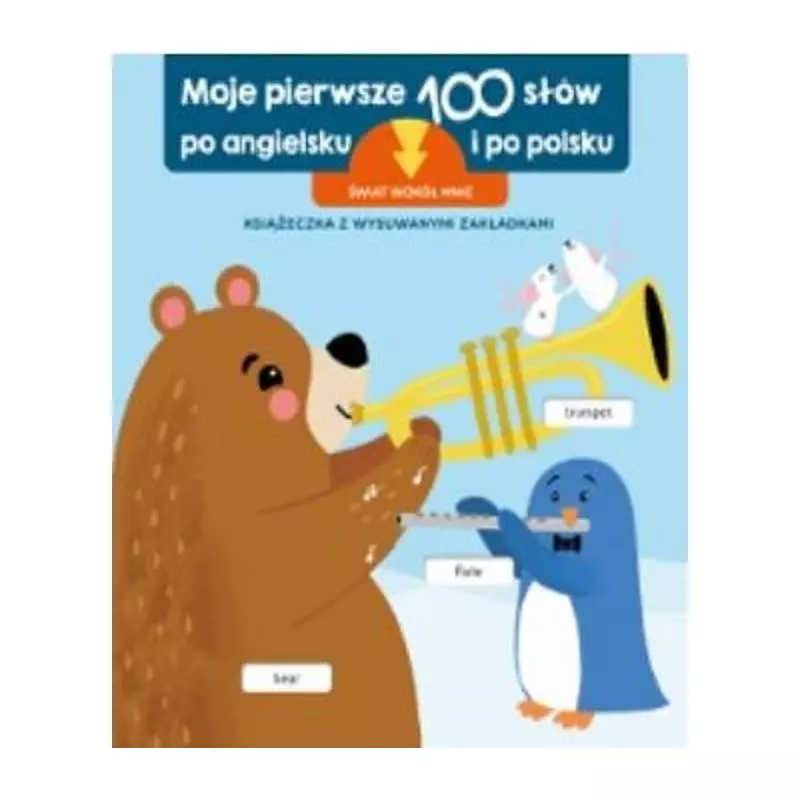 MOJE PIERWSZE 100 SŁÓW PO ANGIELSKU I PO POLSKU. ŚWIAT WOKÓŁ MNIE - Yoyo Books