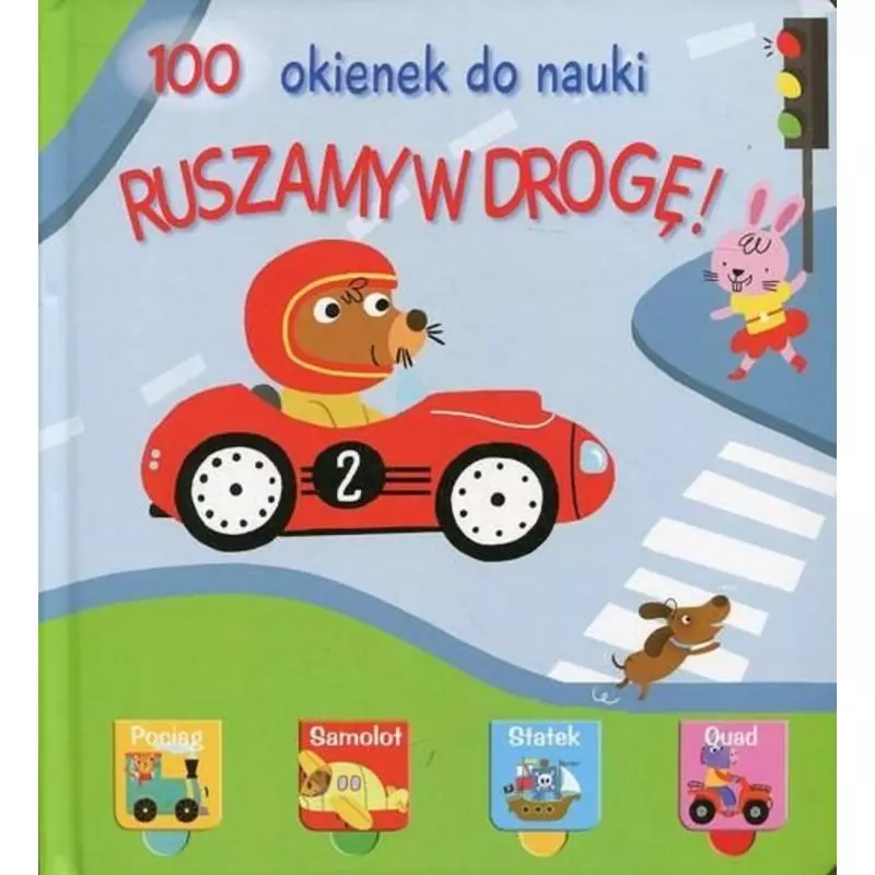 RUSZAMY W DROGĘ. 100 OKIENEK DO NAUKI - Yoyo Books