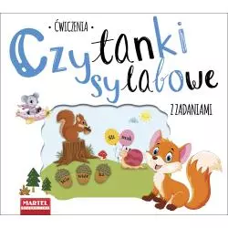 CZYTANKI SYLABOWE Z ZADANIAMI. ĆWICZENIA - Martel