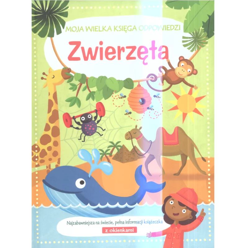 ZWIERZĘTA. MOJA WIELKA KSIĘGA ODPOWIEDZI - Yoyo Books