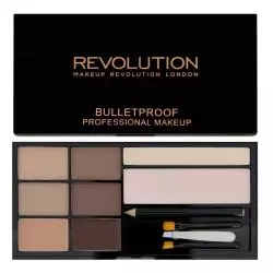 MAKEUP REVOLUTION, ULTRA BROW, ZESTAW DO STYLIZACJI BRWI FAIR TO MEDIUM - Revolution