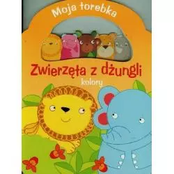 ZWIERZĘTA Z DŻUNGLI. KOLORY. MOJA TOREBKA - Yoyo Books