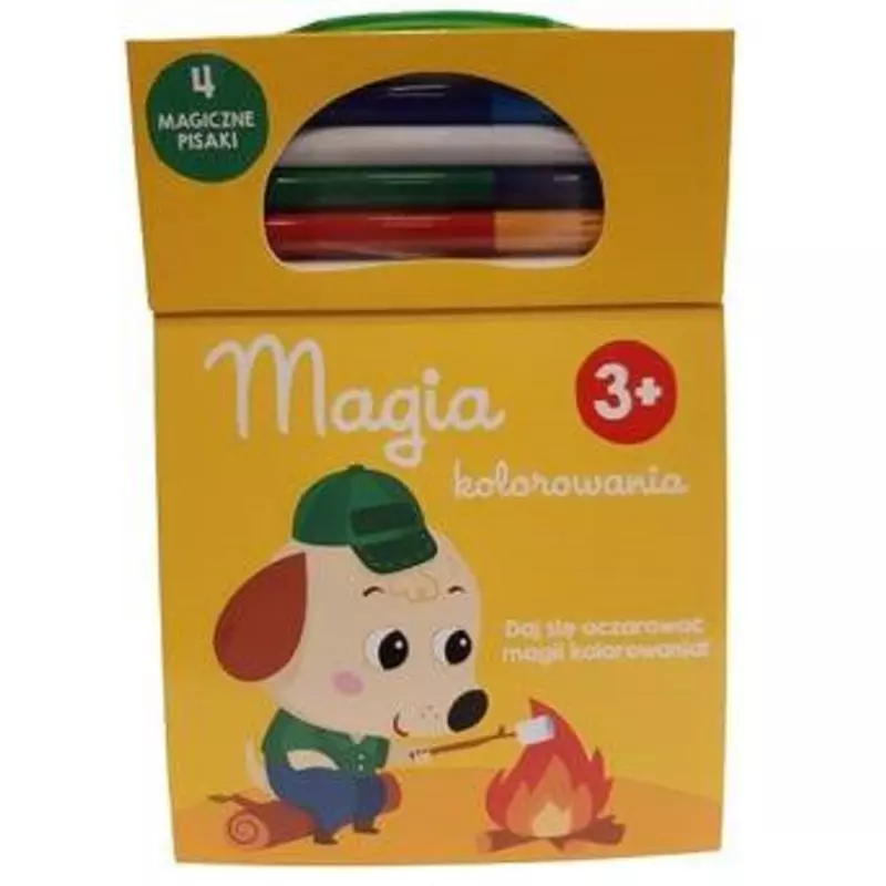 MAGIA KOLOROWANIA 3+ - Yoyo Books