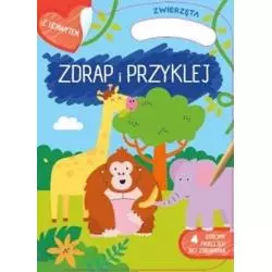 ZWIERZĘTA. ZDRAP I PRZYKLEJ - Yoyo Books