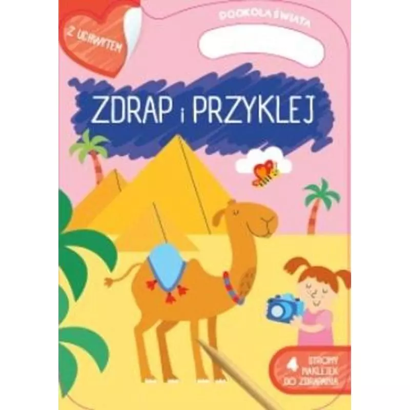 DOOKOŁA ŚWIATA. ZDRAP I PRZYKLEJ - Yoyo Books