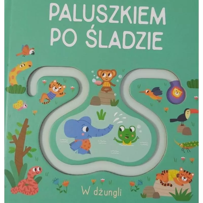 W DŻUNGLI. PALUSZKIEM PO ŚLADZIE - Yoyo Books