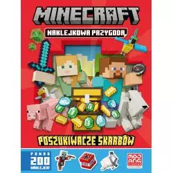 POSZUKIWACZE SKARBÓW NAKLEJKOWA PRZYGODA MINECRAFT - Harperkids