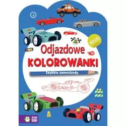 SZYBKIE SAMOCHODY ODJAZDOWE KOLOROWANKI - Zielona Sowa