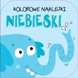 NIEBIESKI. KOLOROWE NAKLEJKI - Yoyo Books