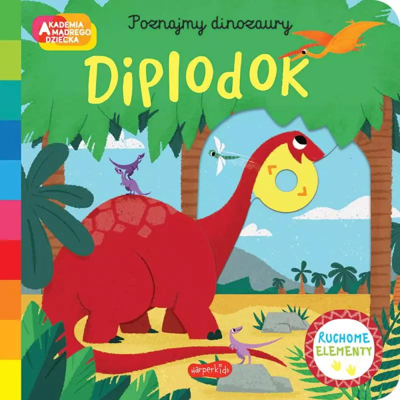 DIPLODOK. POZNAJMY DINOZAURY. AKADEMIA MĄDREGO DZIECKA - Harperkids