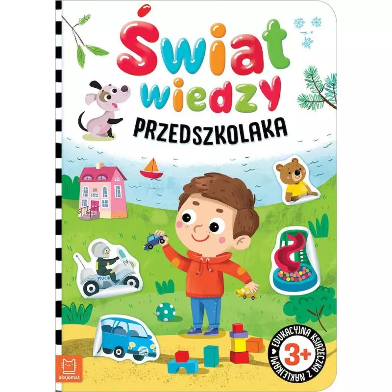 ŚWIAT WIEDZY PRZEDSZKOLAKA. EDUKACYJNA KSIĄŻECZKA Z NAKLEJKAMI 3+ - Aksjomat ŚWIAT WIEDZY PRZEDSZKOLAKA. EDUKACYJNA KSIĄŻECZKA Z NAKLEJKAMI 3+ - Aksjomat