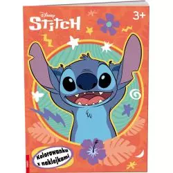 DISNEY STITCH. KOLOROWANKA Z NAKLEJKAMI 3+ - Ameet