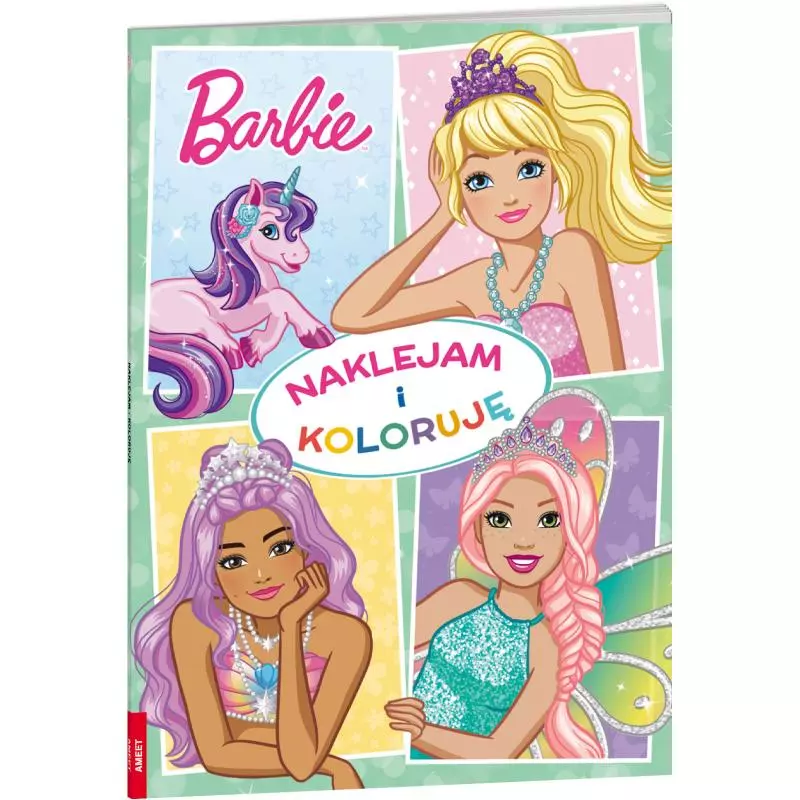 BARBIE DREAMTOPIA NAKLEJAM I KOLORUJĘ - Ameet