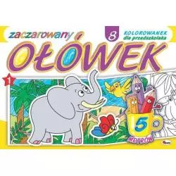 ZACZAROWANY OŁÓWEK 8. KOLOROWANEK DLA PRZEDSZKOLAKA - AWM