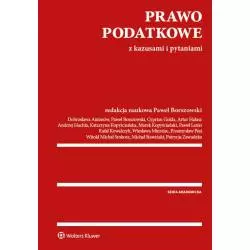 PRAWO PODATKOWE Z KAZUSAMI I PYTANIAMI - Wolters Kluwer