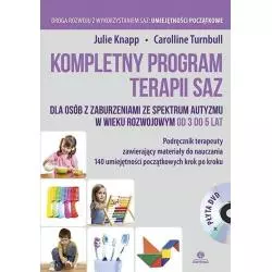 KOMPLETNY PROGRAM TERAPII SAZ DLA OSÓB Z ZABURZENIAMI ZE SPEKTRUM AUTYZMU W WIEKU ROZWOJOWYM OD 3 DO 5 LAT PŁYTA DVD - Harm...