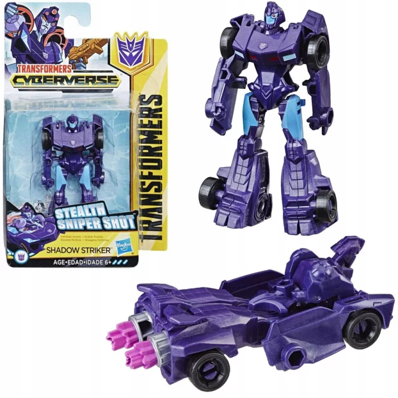 SHADOW STRIKER FIGURKA TRANSFORMERS CYBERVERSE STING SHOT - Hasbro