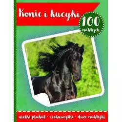 KONIE I KUCYKI. 100 NAKLEJEK - Yoyo Books