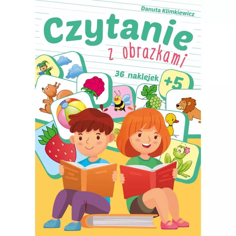 CZYTANIE Z OBRAZKAMI. KSIĄŻECZKA Z NAKLEJKAMI - Skrzat CZYTANIE Z OBRAZKAMI. KSIĄŻECZKA Z NAKLEJKAMI - Skrzat