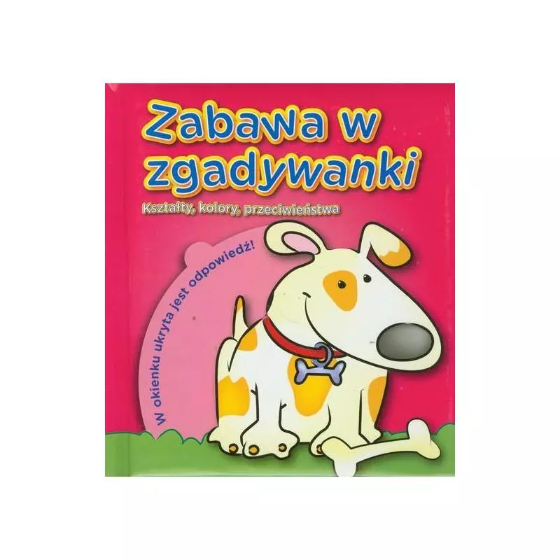 ZABAWA W ZGADYWANKI. KSZTAŁTY, KOLORY, PRZECIWIEŃSTWA - Yoyo Books