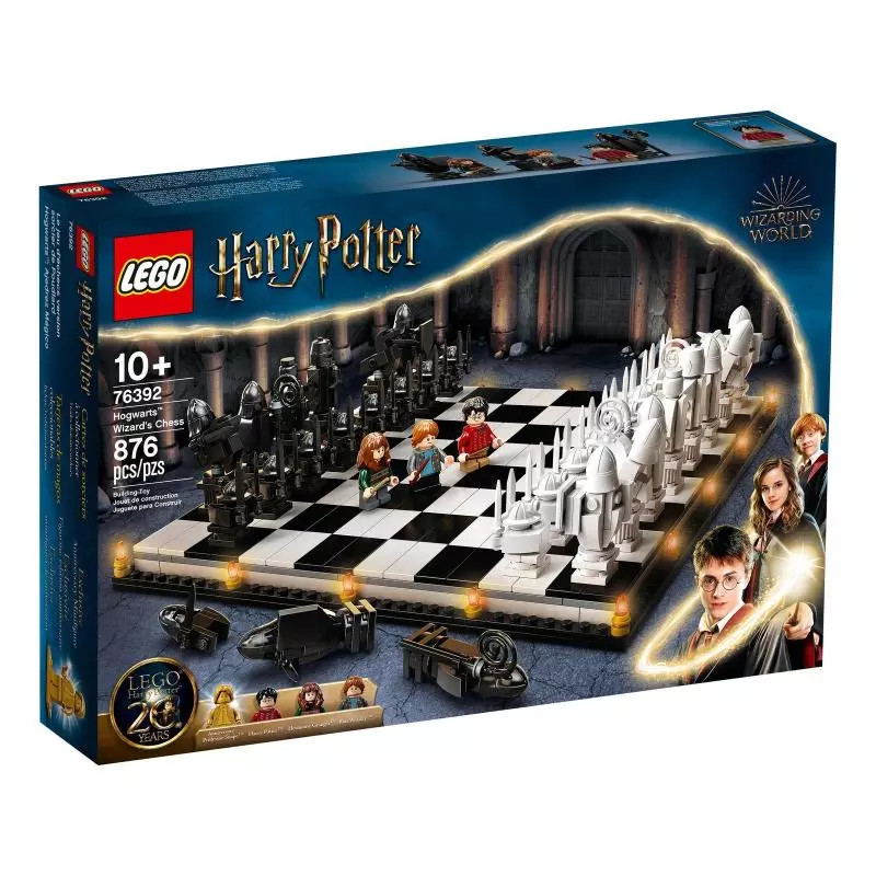 SZACHY CZARODZIEJÓW W HOGWARCIE LEGO HARRY POTTER 76392 II GATUNEK - Lego