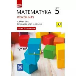 MATEMATYKA WOKÓŁ NAS ZESZYT ĆWICZEŃ DLA KLASY 5 CZĘŚĆ 2 SZKOŁY PODSTAWOWEJ - WSiP